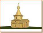 Проект деревянной церкви