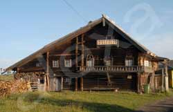 Дом Пономарева из деревни Маньшино, перевезен в деревню Ямка, музей-заповедник Кижи, Карелия